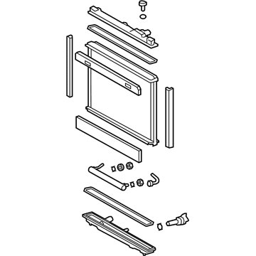 Lexus 16400-38172 Radiator Assembly