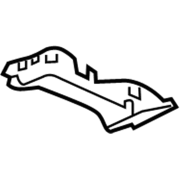 Honda 83421-T0A-000 Bracket Comp, Center Con