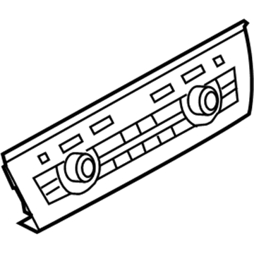 BMW 61-31-9-328-425 Repair Kit, Radio And A/C Control Panel