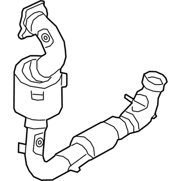 Ford J2BZ-5E212-B Catalytic Converter