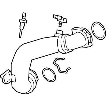 BMW 13-71-8-651-066 CHARGE AIR INDUCTION TRACT