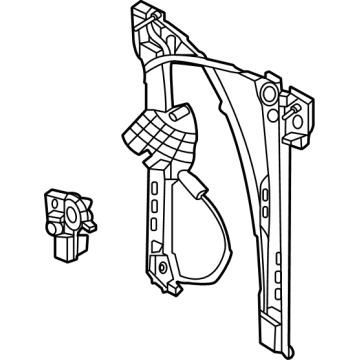 Ford M2DZ-7827001-A REGULATOR ASY - WINDOW