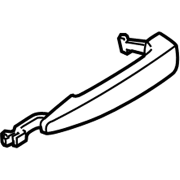 BMW 51-21-7-286-161 Door Handle, Left