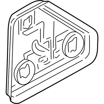 BMW 63-21-8-371-325 Bulb Holder, Left