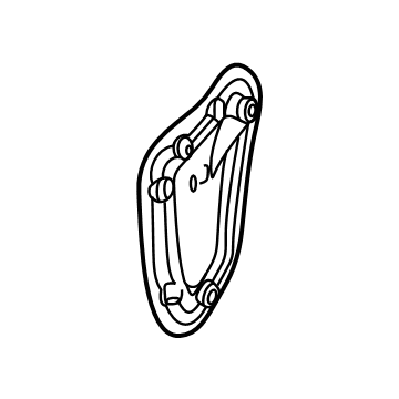 Acura 72362-TGV-A01 Seal B, Left Front