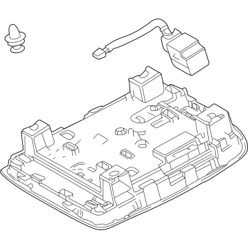 Toyota 81208-48370 Overhead Console