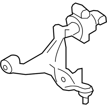 Infiniti 54501-1BA8A Transverse Link Complete, Lower Left