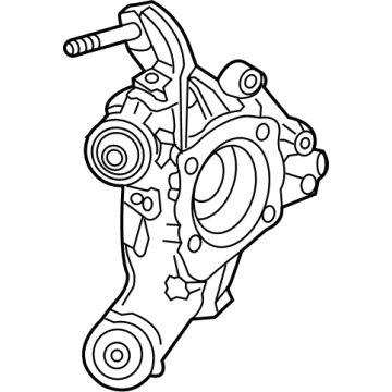 Acura 52210-TGY-A01 Knuckle, Right Rear