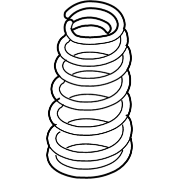 Hyundai 55350-3K050--DS Spring-Rear