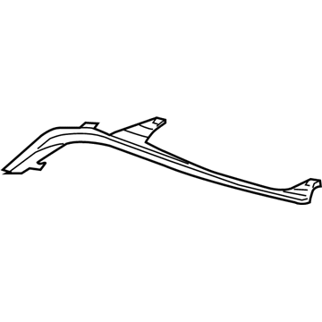 BMW 63-12-6-934-751 Cover Strip, Left