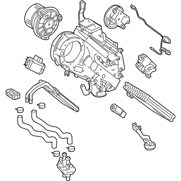 Toyota 87030-0C031 Evaporator Assembly