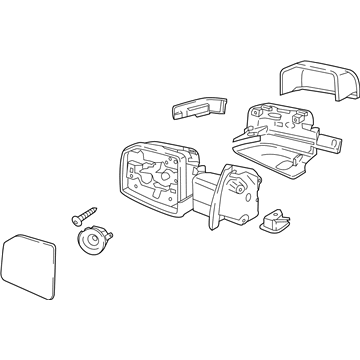 Ford JL3Z-17683-CA Mirror Assembly