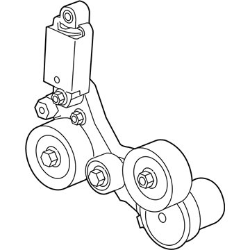 GM 12663047 Serpentine Tensioner