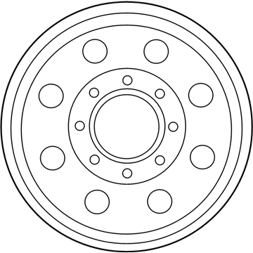 Ford F81Z-1007-LB Wheel, Alloy