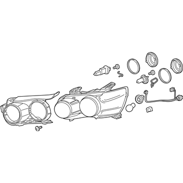 GM 42390436 Headlamp Assembly