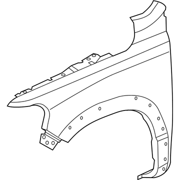 Mopar 68276308AA Panel-Fender