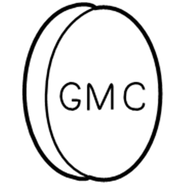 GM 15634865 Wheel Cover Appearance INSERT