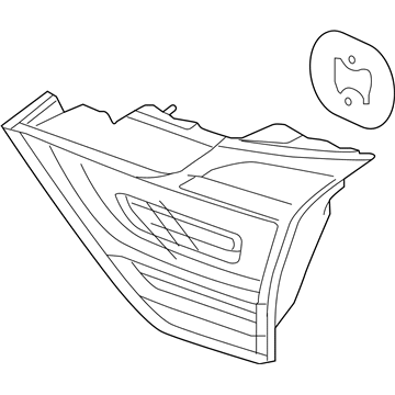 Kia 924033T020 Lamp Assembly-Rear Combination Inside