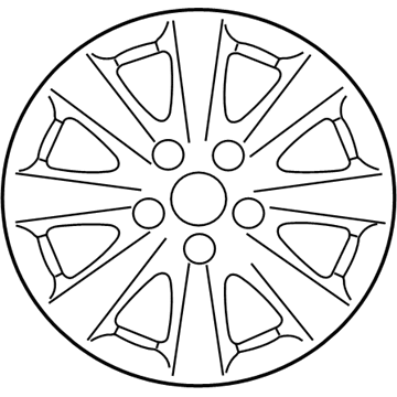 Toyota 42611-33620 Wheel, Alloy