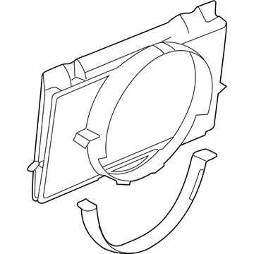 GM 15183154 Shroud, Engine Coolant Fan