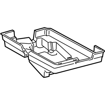 Lexus 74431-30170 Tray, Battery