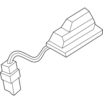 GM 16524148 Lamp Asm, Rear License