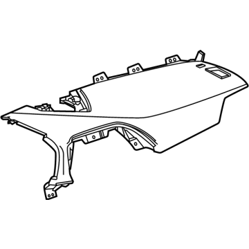 GM 84671631 Upper Trim Panel