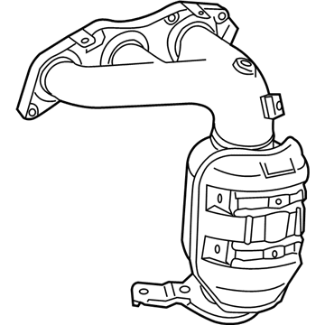 Lexus 17150-0P250 Exhaust Manifold Sub-Assembly, Left