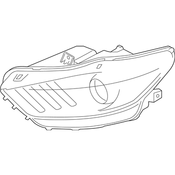 Ford JR3Z-13008-E Composite Headlamp