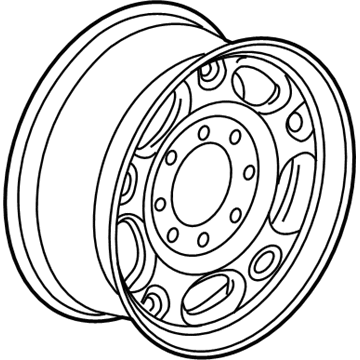 GM 12368964 Wheel Rim Kit, Aluminum