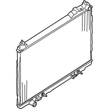 Infiniti 21460-CM81B Radiator Assembly