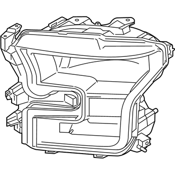 Ford FL3Z-13008-A Composite Headlamp