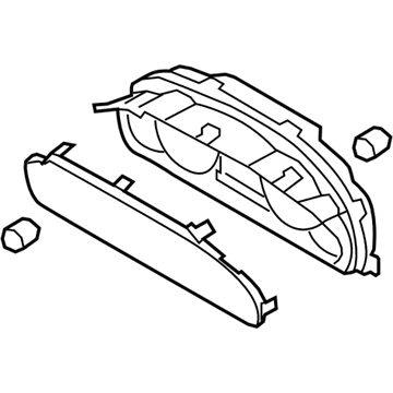 Hyundai 94011-3M531 Cluster Assembly-Instrument