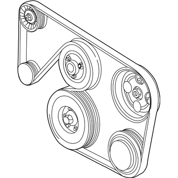 GM 19355373 Serpentine Belt