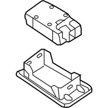 Hyundai 92601-B1000 Lamp Assembly-Luggage & Glove