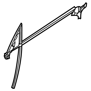 BMW 51-33-7-483-103 CHANNEL SEALING, INSIDE, DOOR