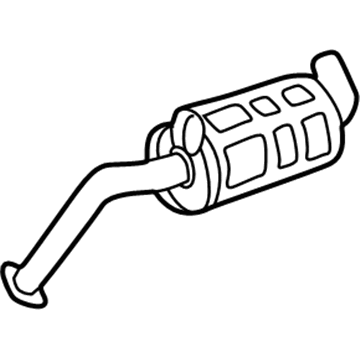 Nissan 20350-0W005 Muffler Assembly