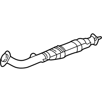 Nissan 20020-1W600 Exhaust Tube Assembly, Front