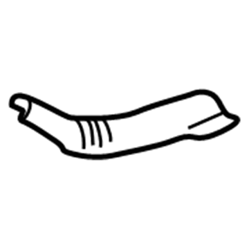 Nissan 20515-1W610 INSULATOR-Heat, Exhaust Tube Front Upper