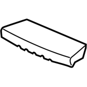BMW 52-10-7-303-541 Foam Part, Thigh Support