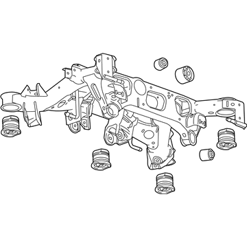 GM 84137717 Suspension Crossmember