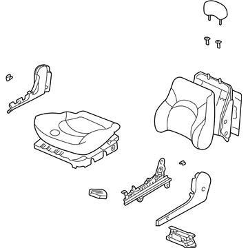 Kia 880083C211BTF Seat Assembly-Front , RH