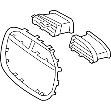 Kia 84740K0000WK Panel Assembly-Center Fa