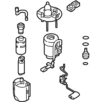 Kia 31110B0500 Complete-Fuel Pump