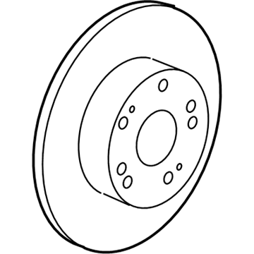 Honda 42510-TP6-A01 Disk, Rear