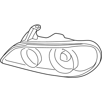 Infiniti 26025-3Y420 Housing Assembly-Head Lamp, RH