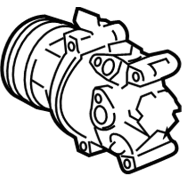 Toyota 88310-52481 Compressor Assembly