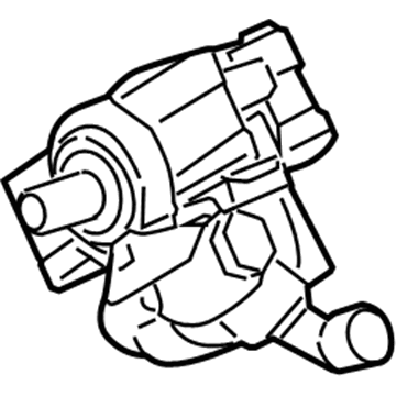 Ford 7C3Z-3A674-CBRM Power Steering Pump