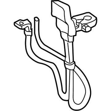 Ford 3W4Z-14300-BA Positive Cable