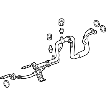 GM 23323370 Rear AC Tube